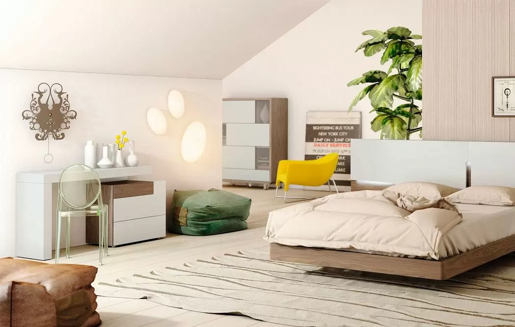 Стол письменный Almeria (120), песочный/орех - фото 6