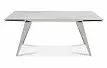 Стол раскладной Ramses 180-250, белый мрамор/хром