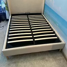 Кровать Carrera 160x200 (с подъемным механизмом), голубой