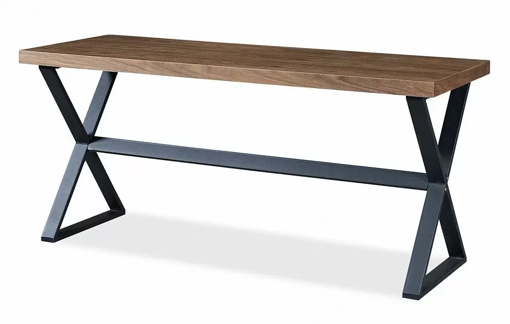 Стол письменный Sydney, орех/черный - фото 4