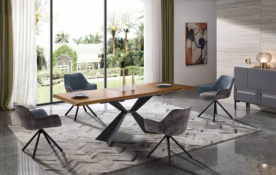 Стул Stefani, серый/серо-коричневый - фото 3