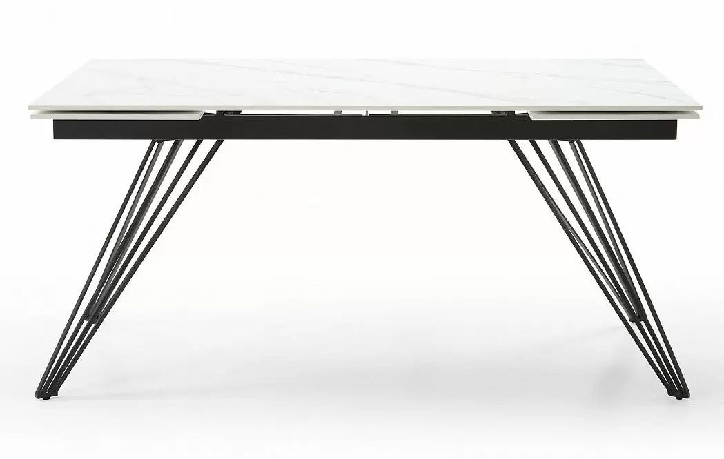 Стол раскладной Parma 160-240, керамика "каррарский мрамор" - фото 6