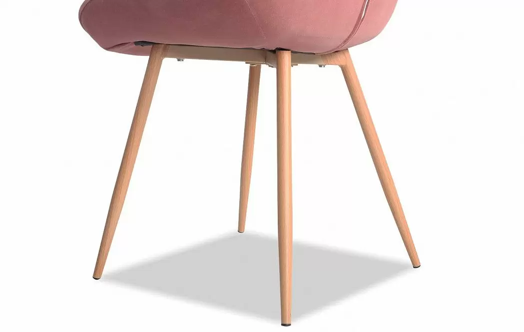 Стул Amalia, коралловый/дерево - фото 9