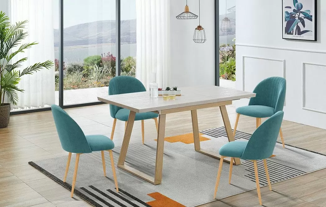 Стол Norfolk + 4 стула Angela