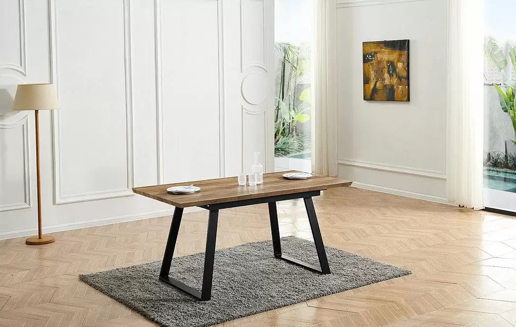 Стол раскладной Maryland (120), дерево/черный - фото 3