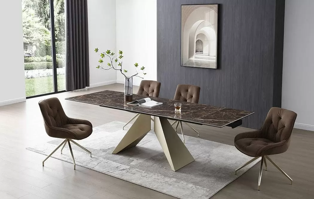 Стул Joely, коричневый/шампань - фото 2