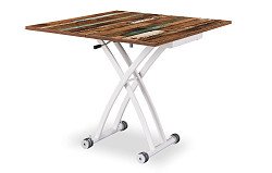 Отзыв о товаре Стол-трансформер Jordan, мультиколор/белый