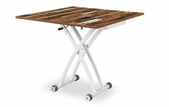Стол-трансформер Jordan, мультиколор/белый
