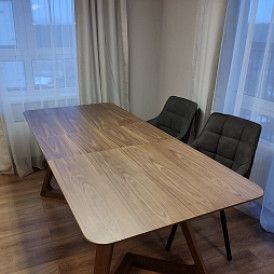 Стол Sabrina + 4 песочных стула Jody