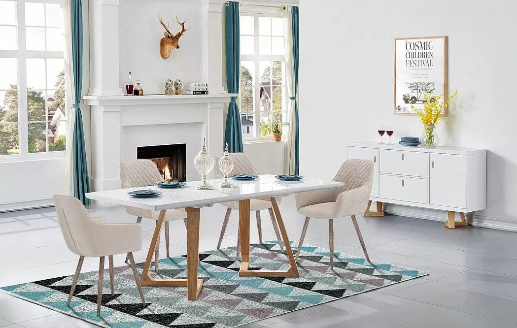 Стул Anita, бежевый/дуб - фото 5