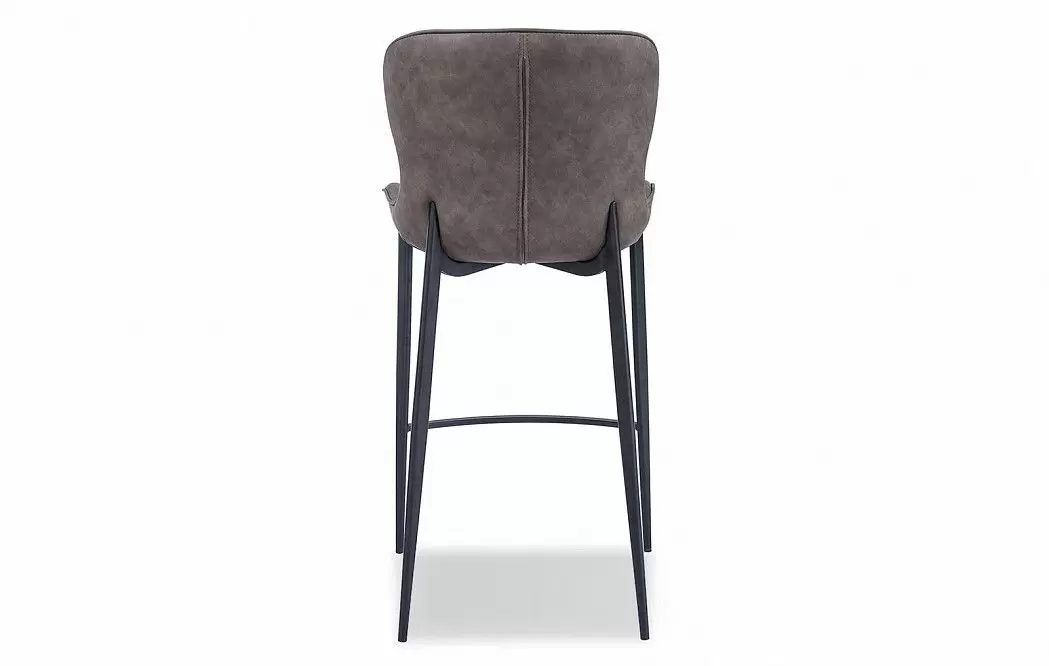 Стул полубарный Peggy (65), матовый коричневый/черный - фото 9