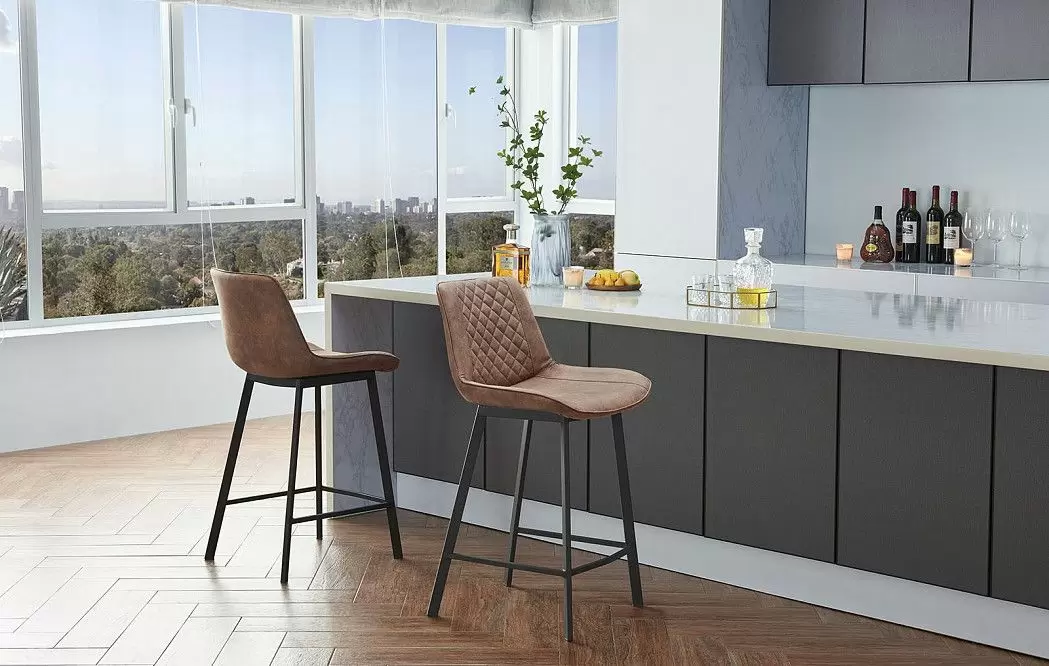 Стул полубарный Trix (65), коричневый - фото 2