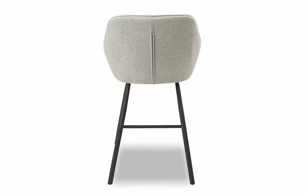 Стул полубарный Edwin, светло-серый/черный - фото 7