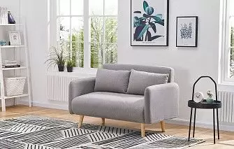 Диван-кровать Cardiff, серо-бежевый