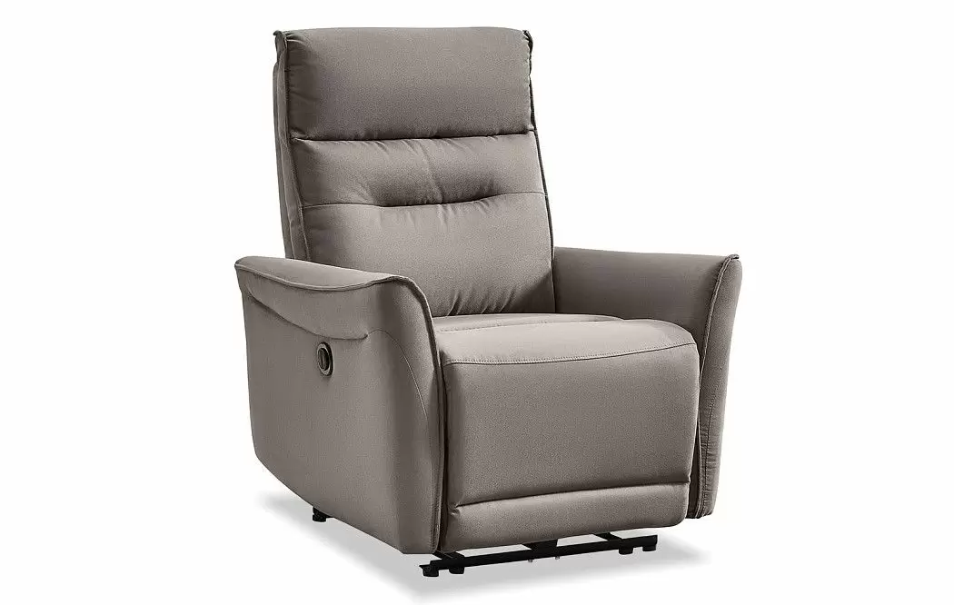 Кресло-реклайнер Bailey, серо-коричневый - фото 4