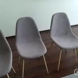 Стул Jackson, голубой/черный