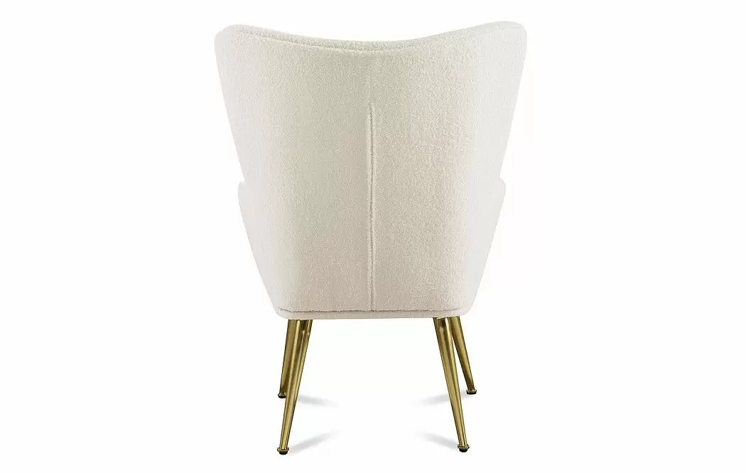 Кресло Hygge, слоновая кость/золото - фото 7