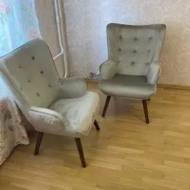 Кресло Hygge, коричневый/натуральный