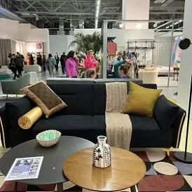 Диван-кровать Liverpool, коричневый/золото