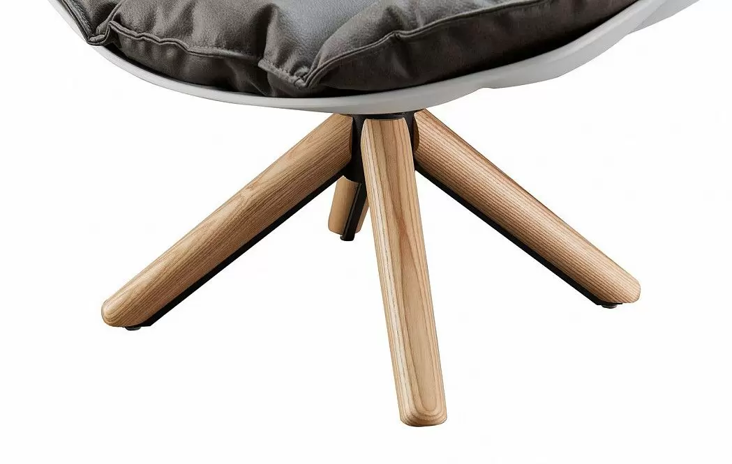 Оттоманка в стиле Husk, коричневый - фото 7