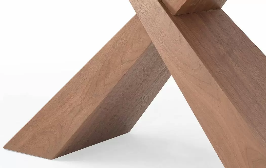 Консоль Fiord (140), серая керамика/орех - фото 10