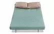 Диван-кровать Rosy-2 2-х местный, мята/коралловый