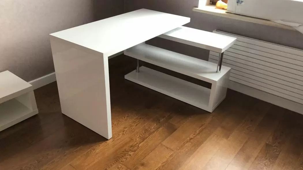 Стол письменный Creator, белый - фото 20