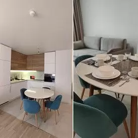 Стол раскладной Suzy 120-200, белый/дуб