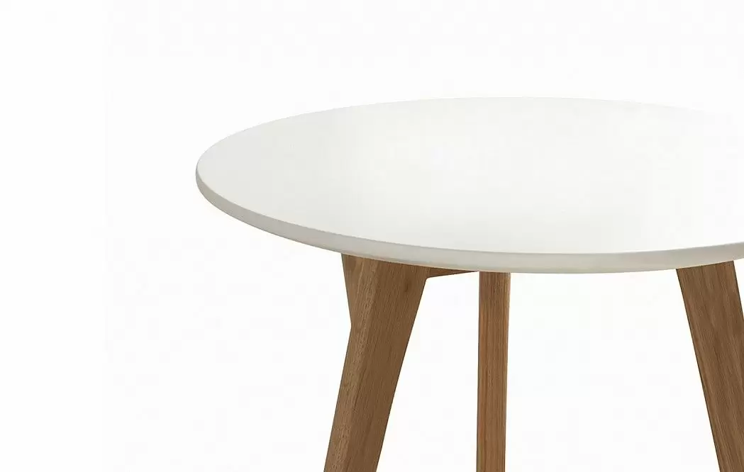 Набор из 2-х столов Fiesta, белый/дуб - фото 3