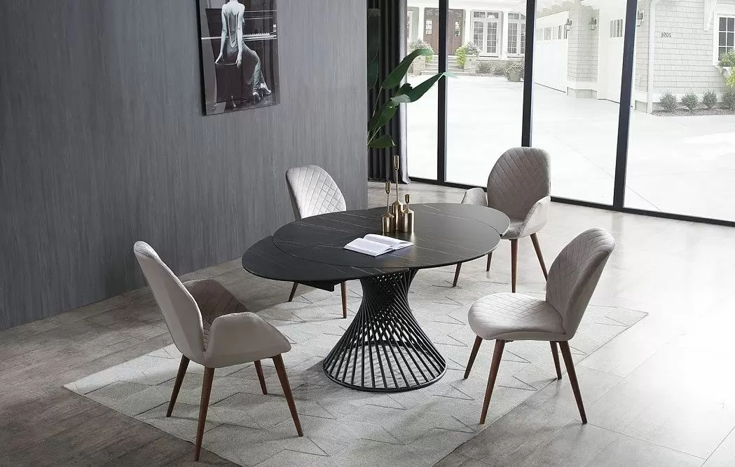 Стол Tornado + 2 стула Berta + 2 стула Bern