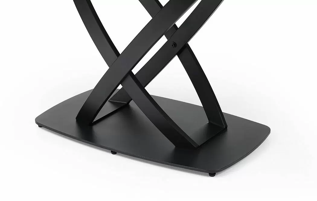 Стол раскладной Lorenzo 120-180, белая керамика - фото 16