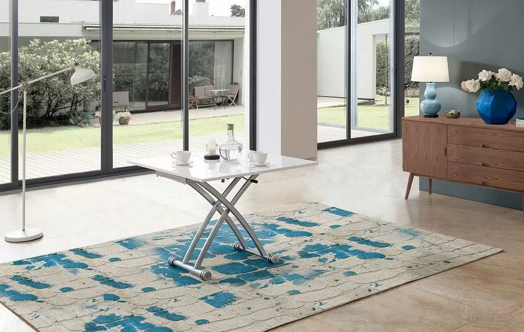 Стол-трансформер Jordan, белый - фото 4