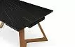 Стол раскладной Sorrento 160-220, черная керамика/ясень