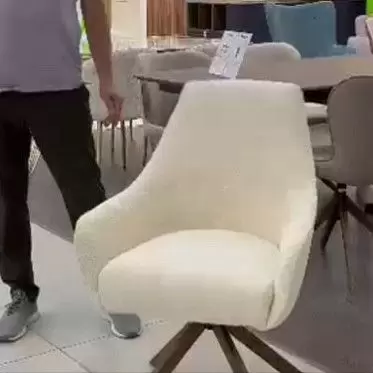 ВИДЕО Стул Emma, кремовый