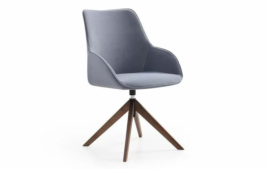 Стул Sheryl, серый/орех