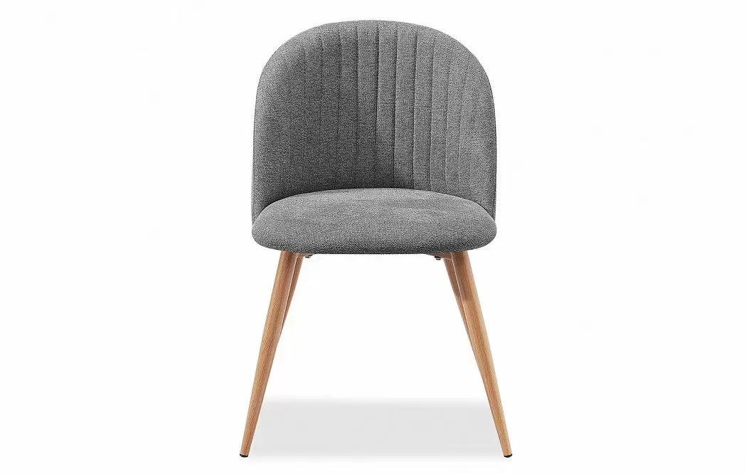 Стул Angela, темно-серый/дерево - фото 4