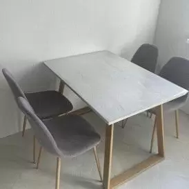 Стул Jackson, голубой/черный