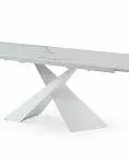 Стол раскладной Savoy 180-240, белая керамика