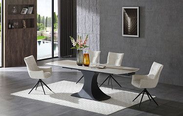 Стол Claudia + 4 стула Vincent