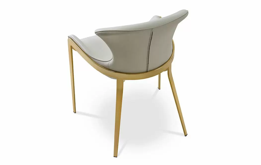 Стул Hillary, кремовый/золото - фото 10