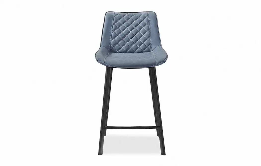 Стул полубарный Trix (65), синий/черный - фото 3