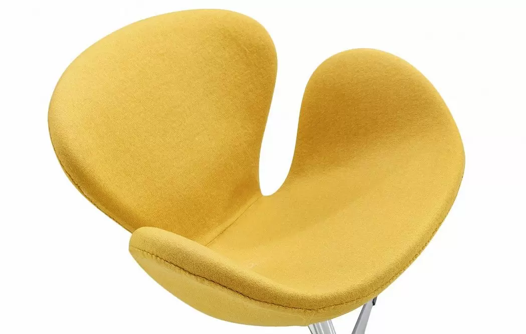 Кресло Swan, желтый - фото 6