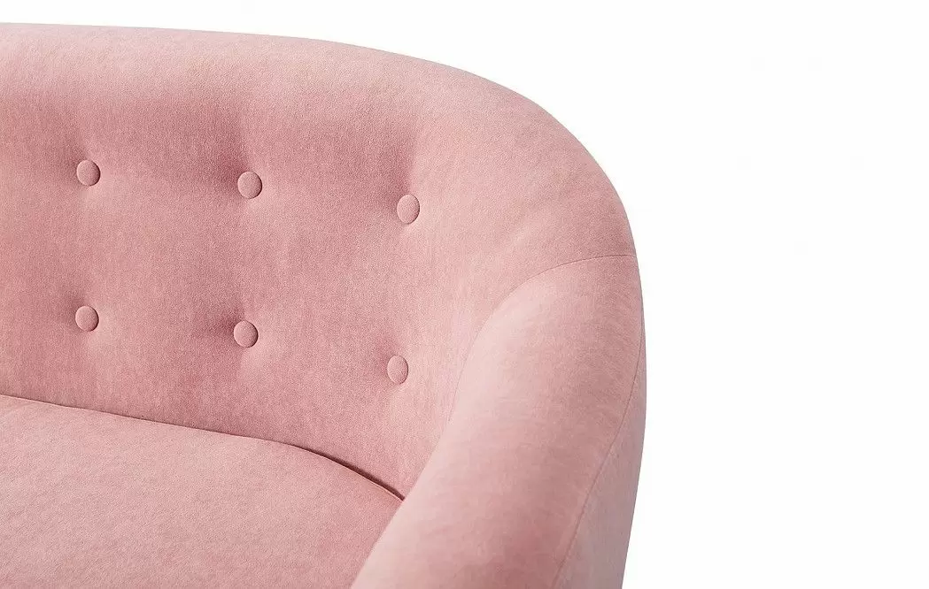 Диван Florence 2-х местный, коралловый/орех - фото 8