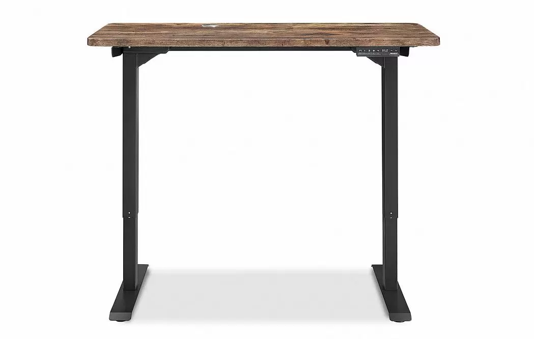 Стол Dallas (120) жженое дерево, регулируемая высота, электропривод - фото 11