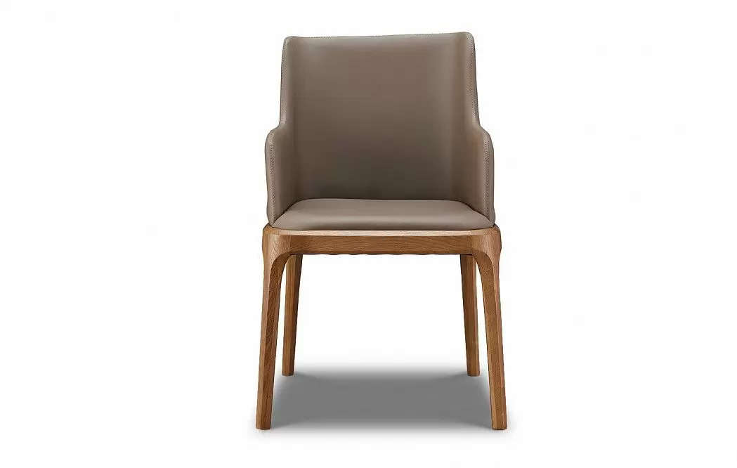 Стул Sir, серо-коричневый - фото 4