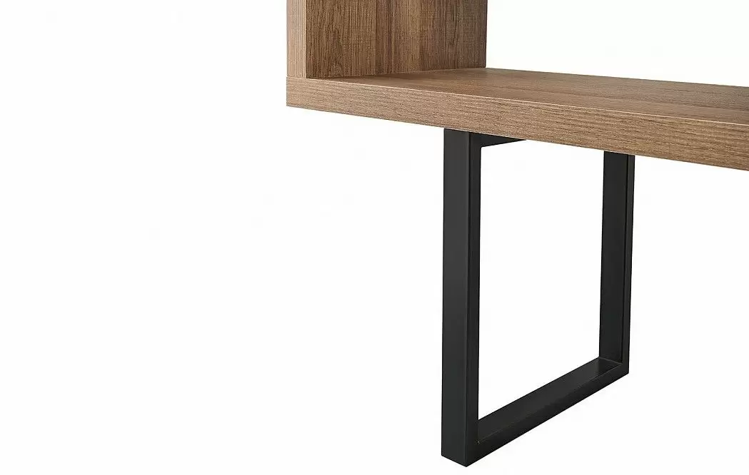 Стеллаж Dickens, орех/черный - фото 8