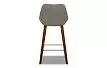 Стул полубарный Joan (65), светло-серый