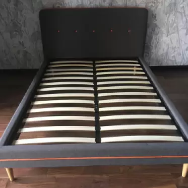 Кровать Madeira, серо-коричневый/светлые ножки IMG-20200808-WA0012