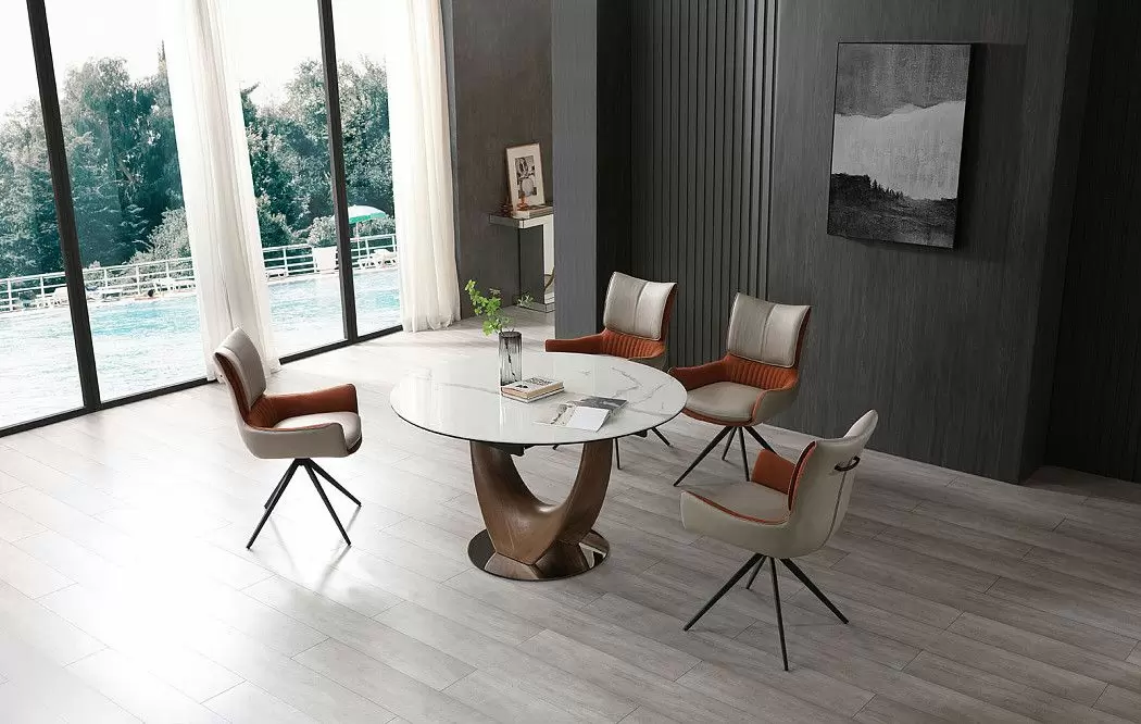 Стул Josh, терракотовый/серый цвет - фото 3