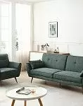 Комплект мягкой мебели Edinburgh, зеленый